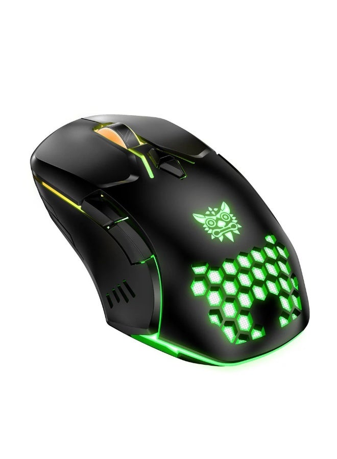 onikuma CW902 Wired Computer/Laptop Gaming RGB Glowing Mouse - Image 2